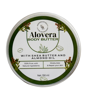 Aloe Vera Body Butter For Moisturized & Repaired Skin With Shea & Almond Oil – 150g